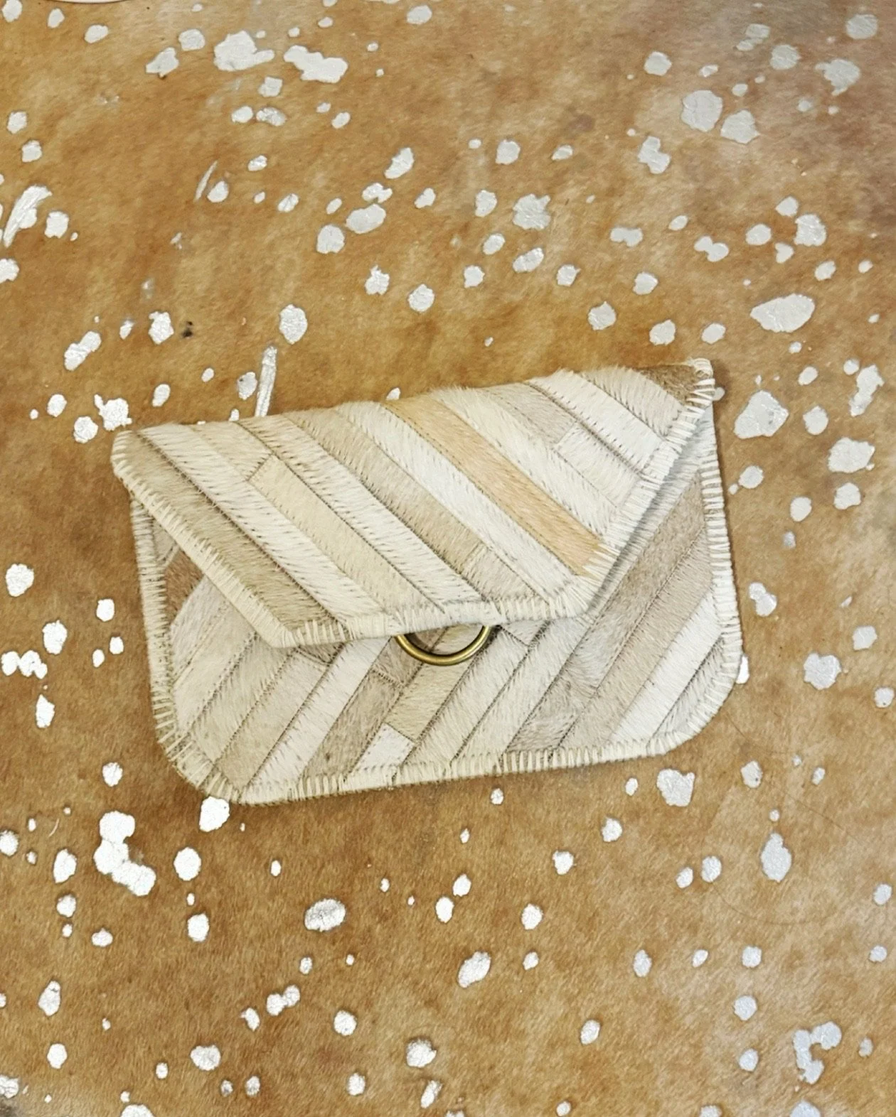 Shades of Beige Clutch