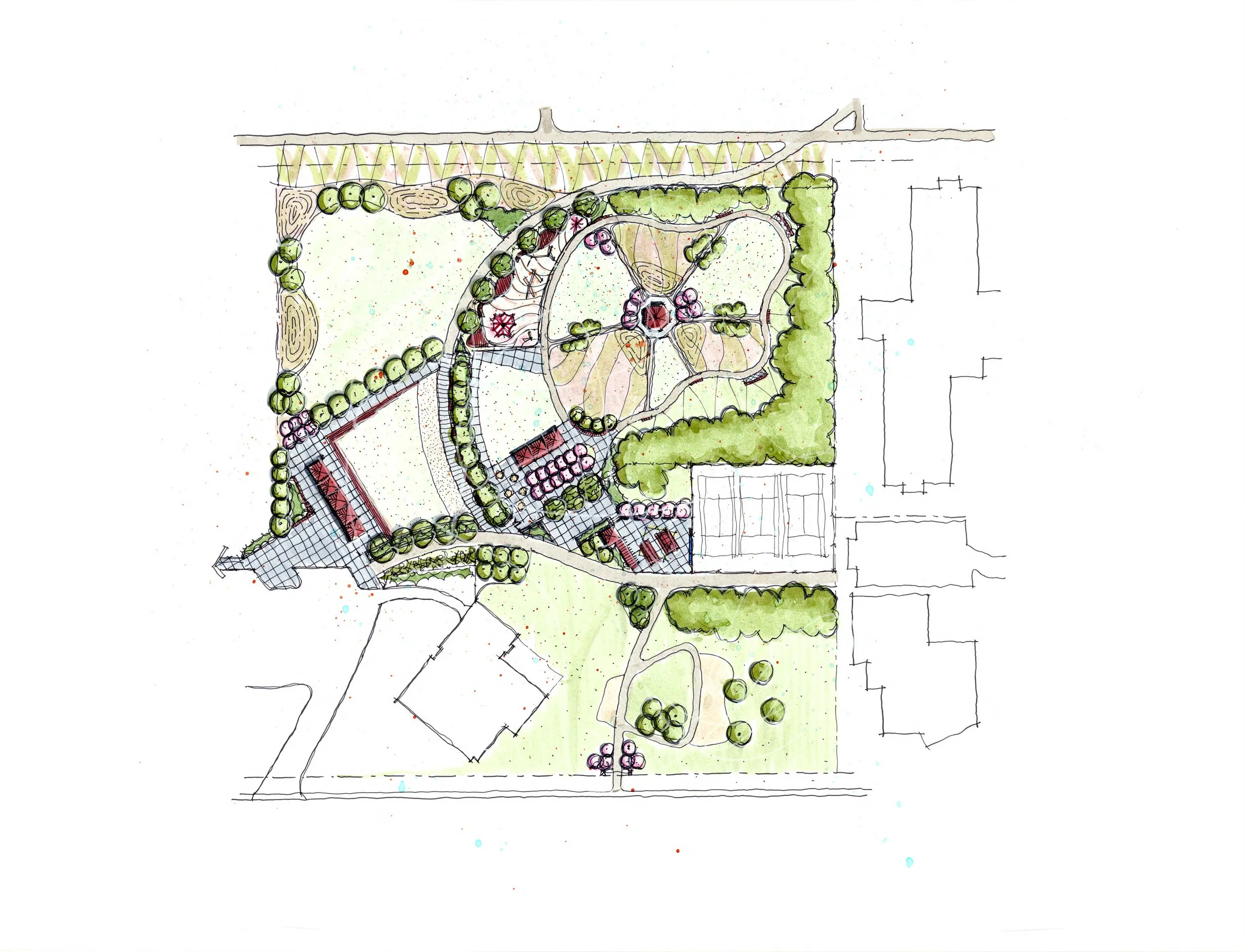 Memory Care Park Sketch