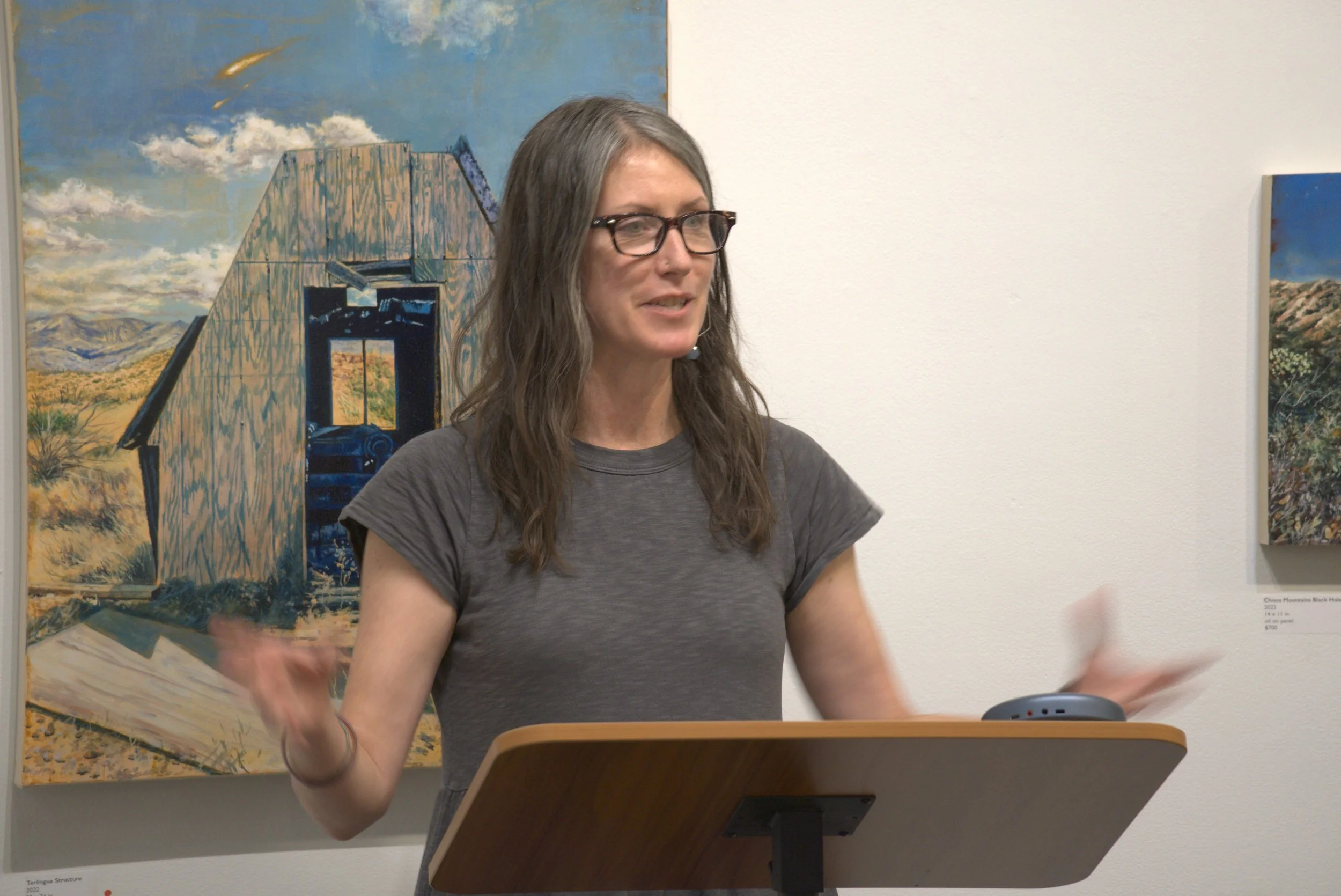 Sarah Orman reads from her essay "Quitter," which was published in Narrative Magazine