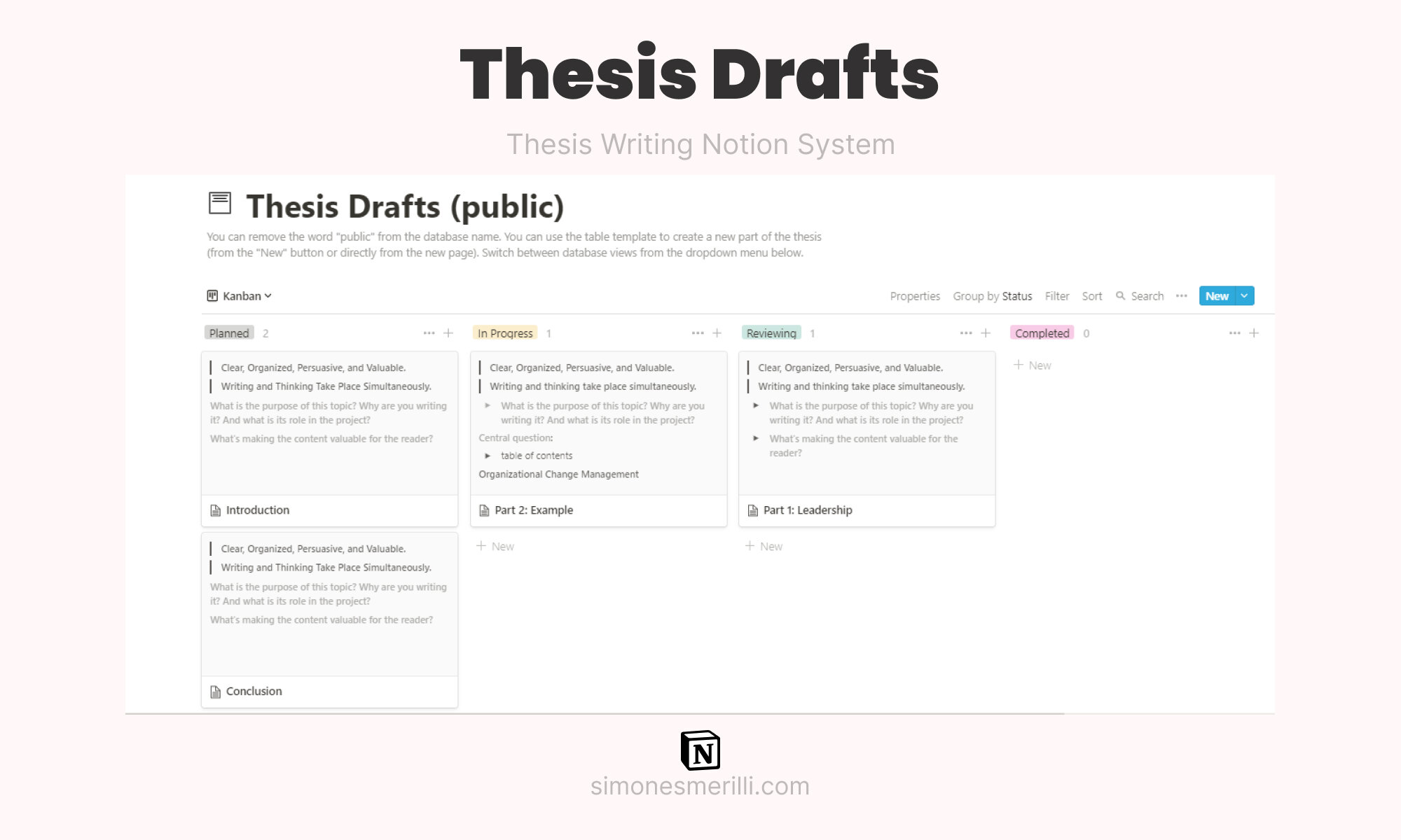 notion master thesis