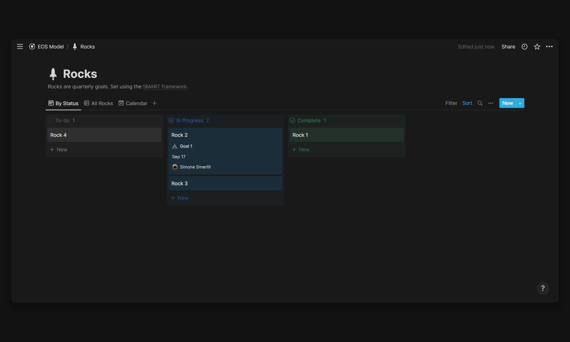 Eos Rocks Template