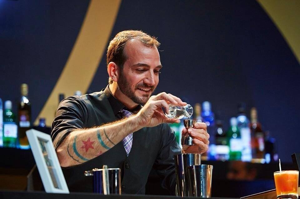 Always having fun making cocktails