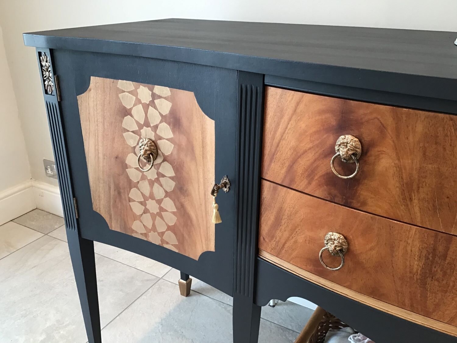 ‘Sensitive Refurbishing’ - Refurbishing furniture in keeping with its style, age and character, blending new and old.