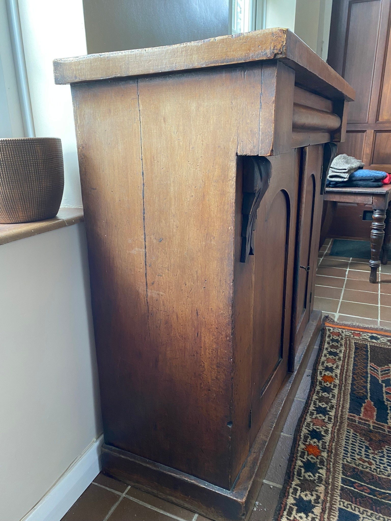 Victorian mahogany chiffonier sideboard