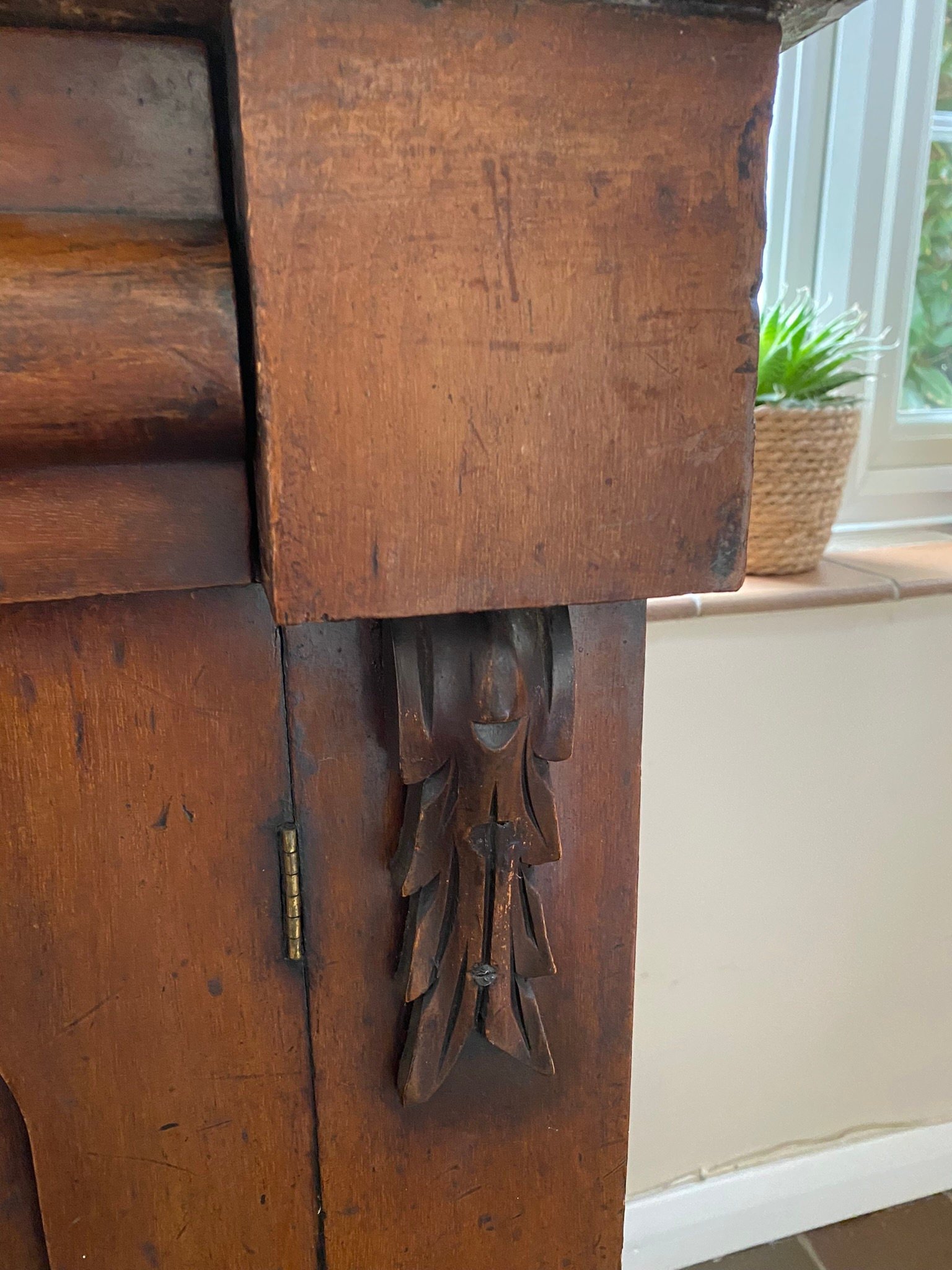 Victorian mahogany chiffonier sideboard