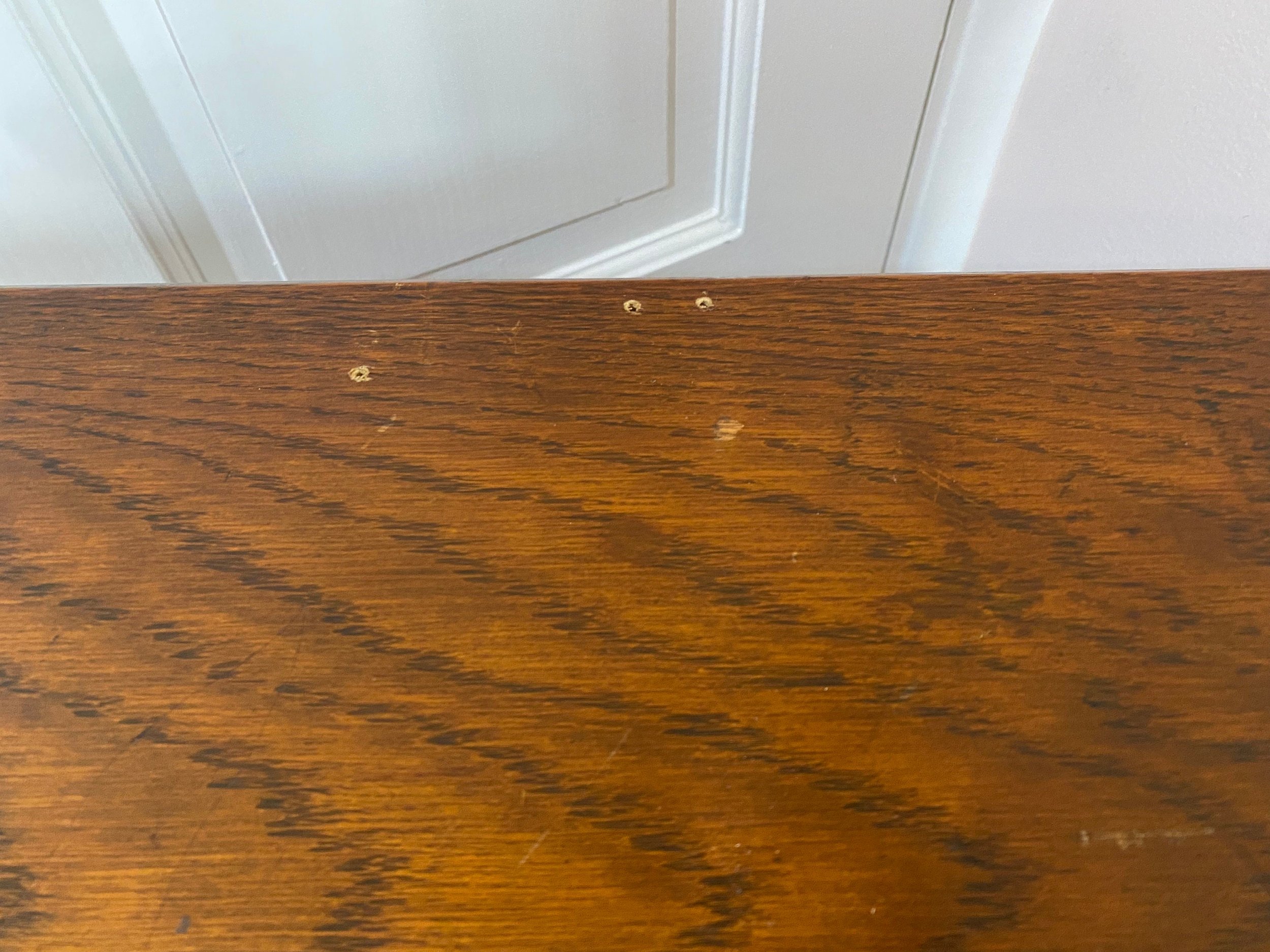 Victorian Wellington chest seven drawer oak tallboy drawers