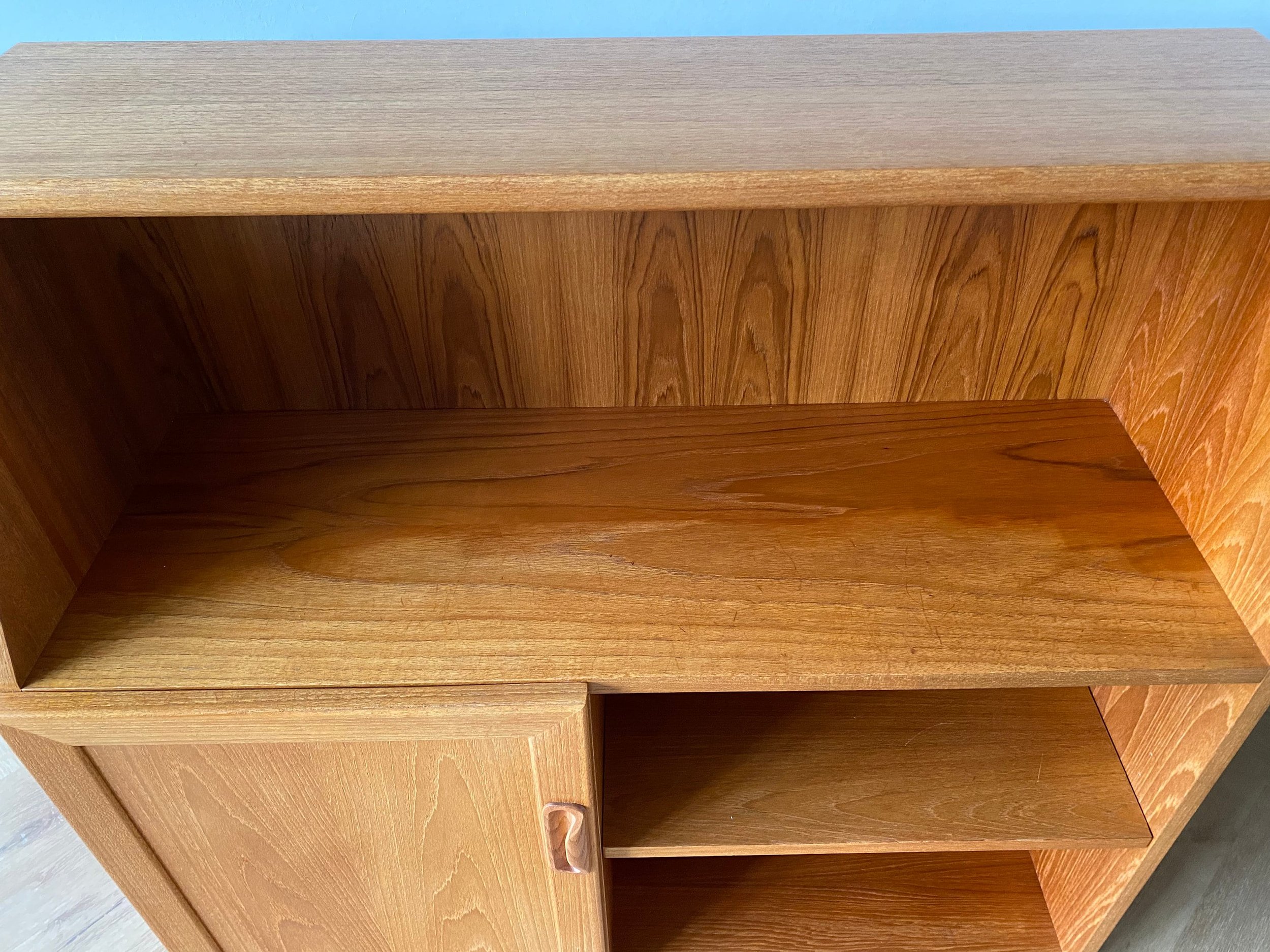 Mid Century G Plan Fresco Small Teak Bookcase