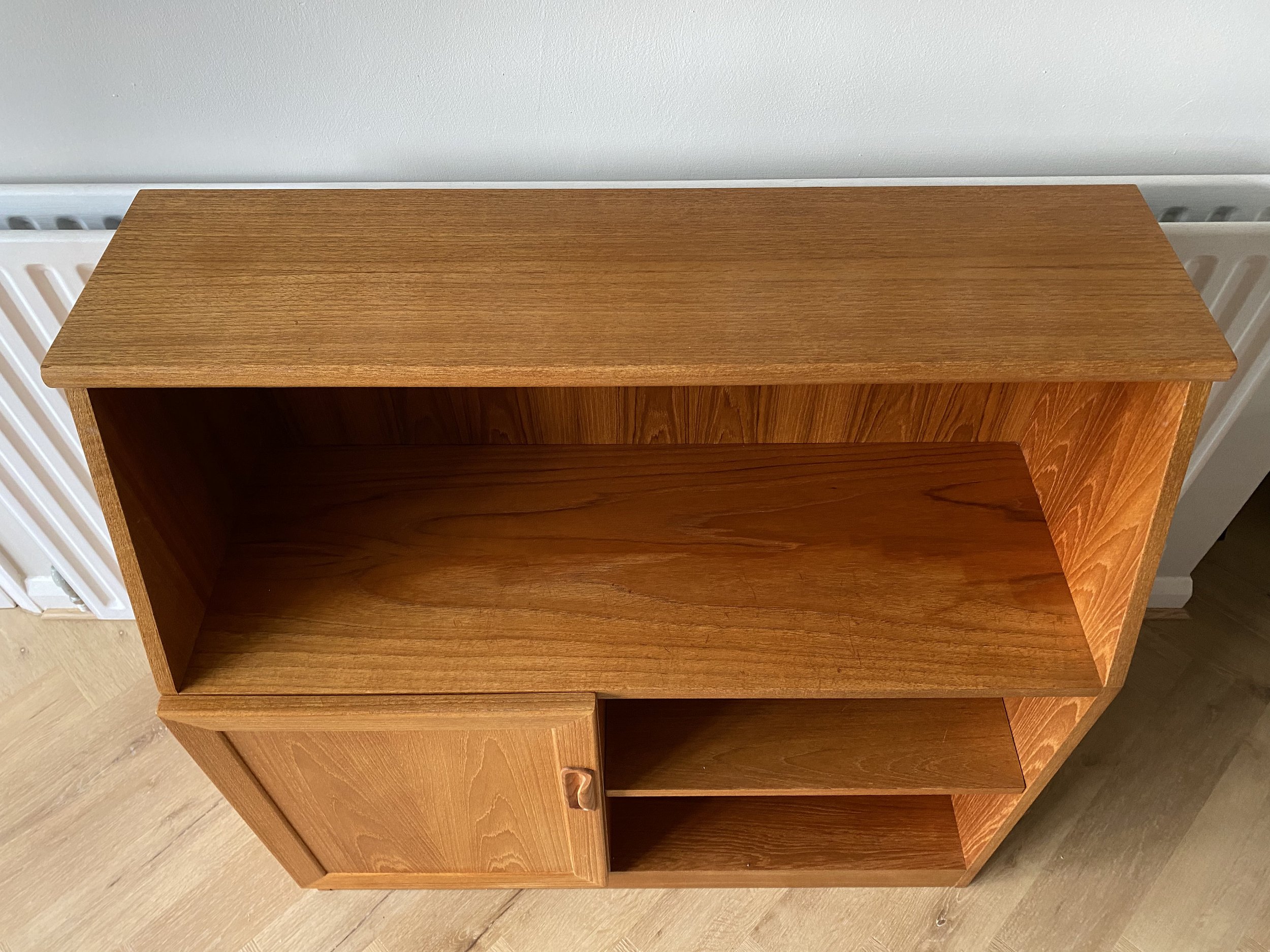 Mid Century G Plan Fresco Small Teak Bookcase