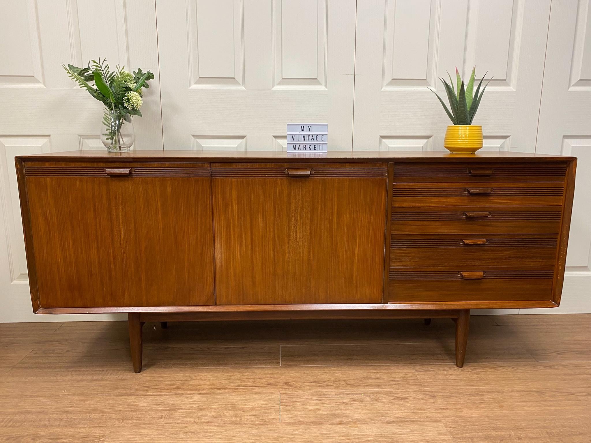 Mid century 1960s Scandart rosewood sideboard