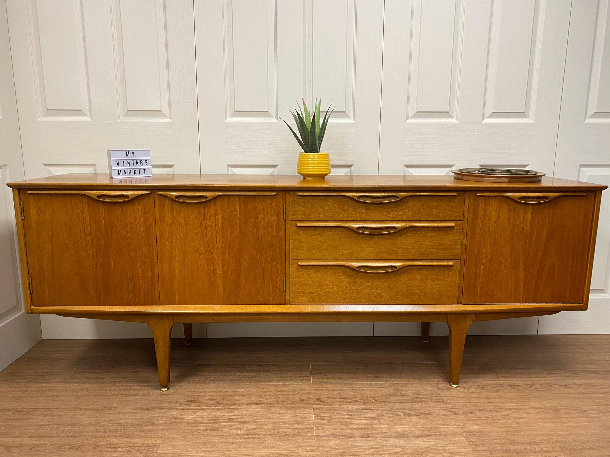 Mid century 1960s teak Jentique sideboard