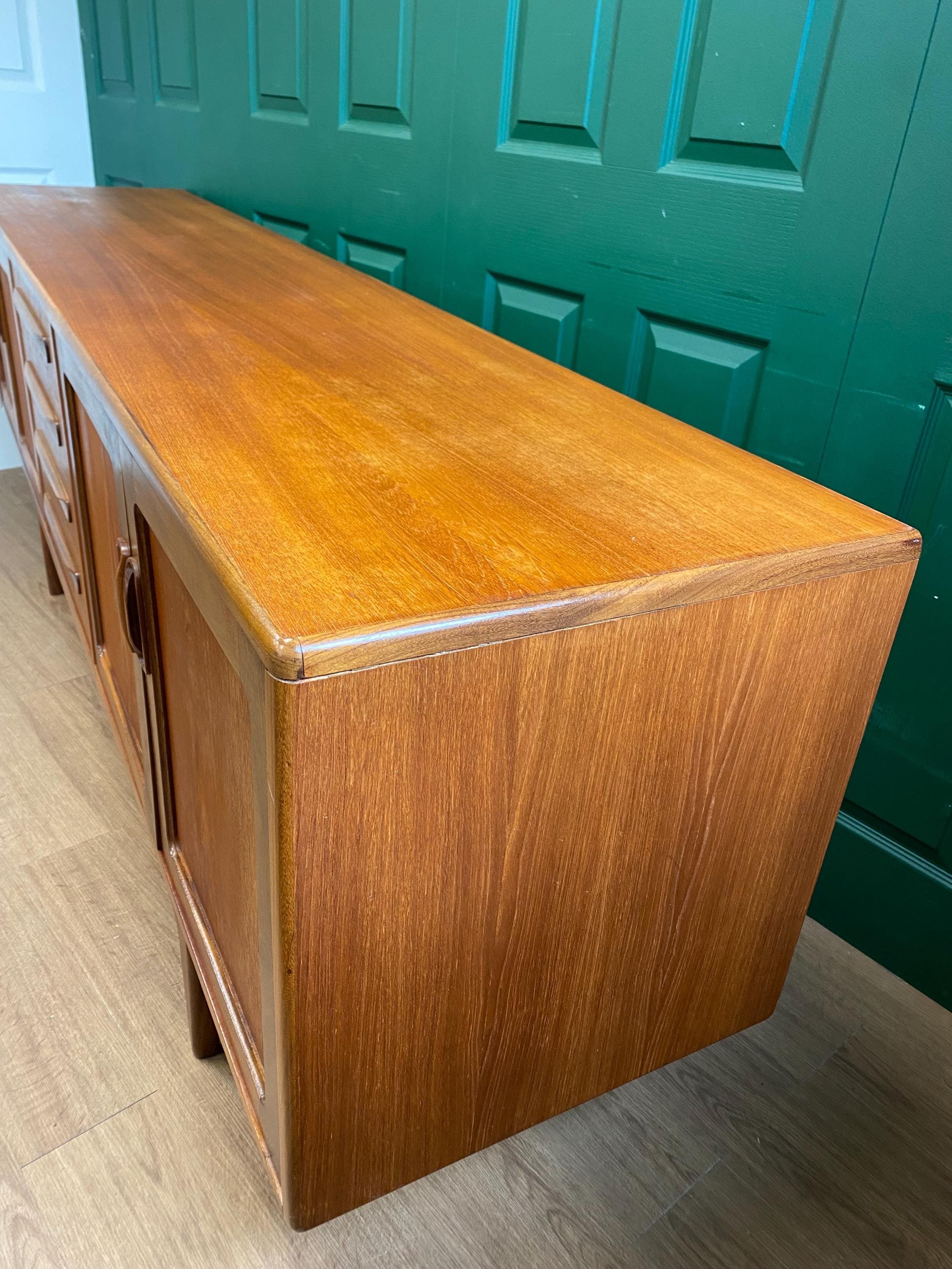 1960s mid century G Plan Long John sideboard by Victor Wilkins in teak and afromosia