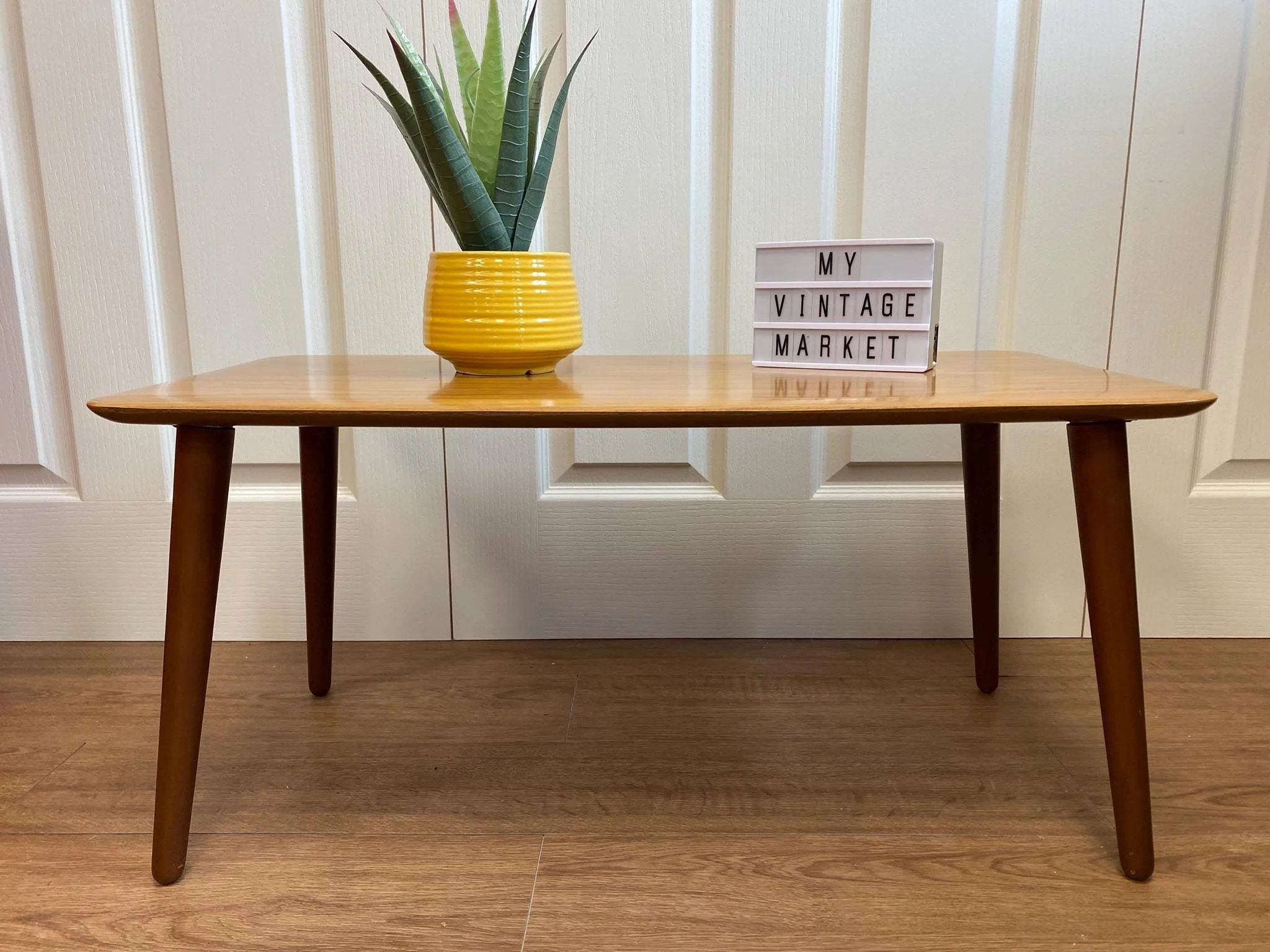 Mid century Formwood melamine Formica coffee table