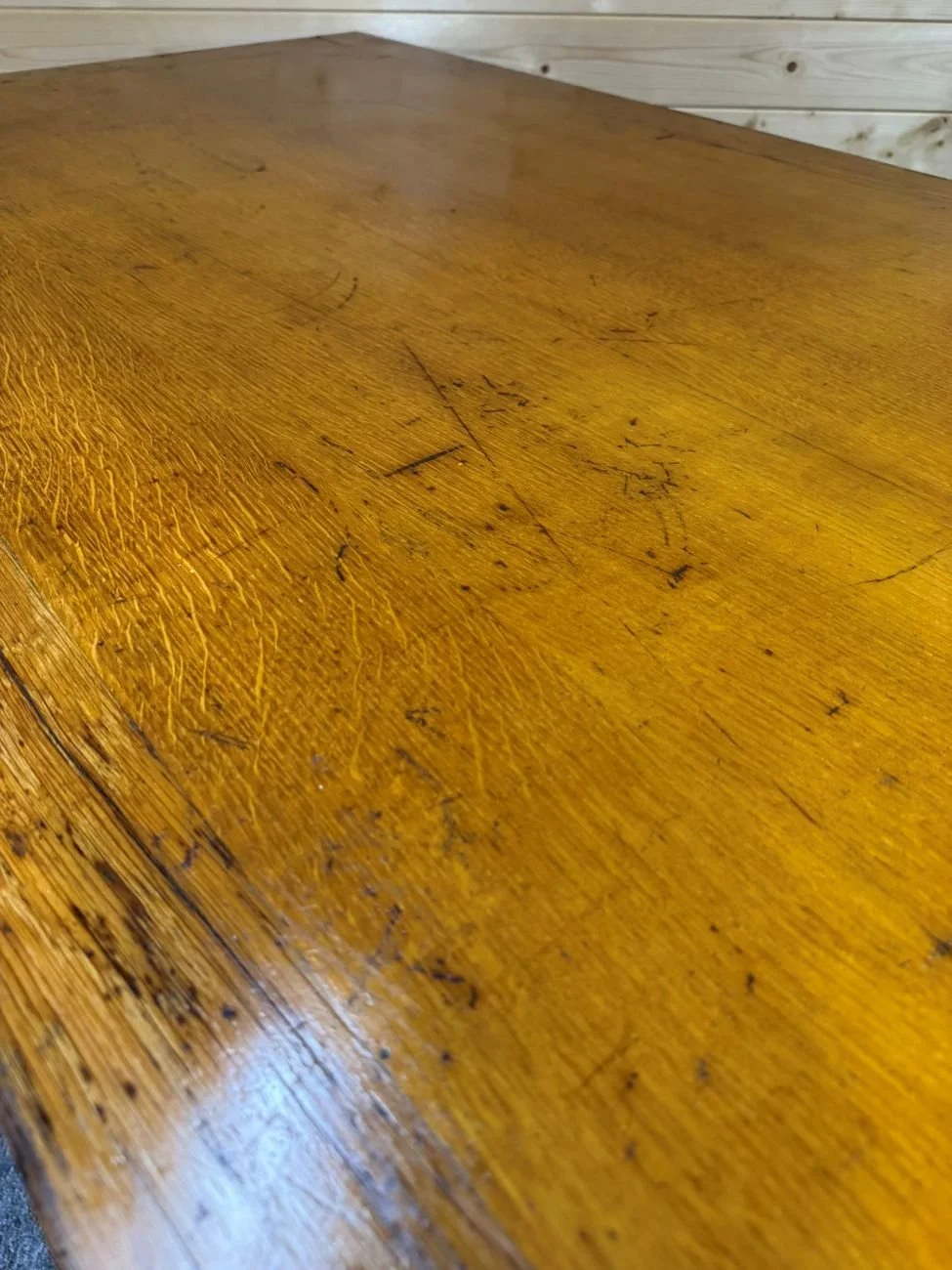 Mid century 1960s solid oak architect artist plan chest kitchen island
