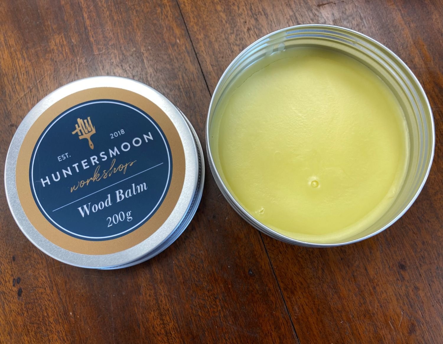 Hunters Moon Wood Balm Natural Furniture Wax 200g