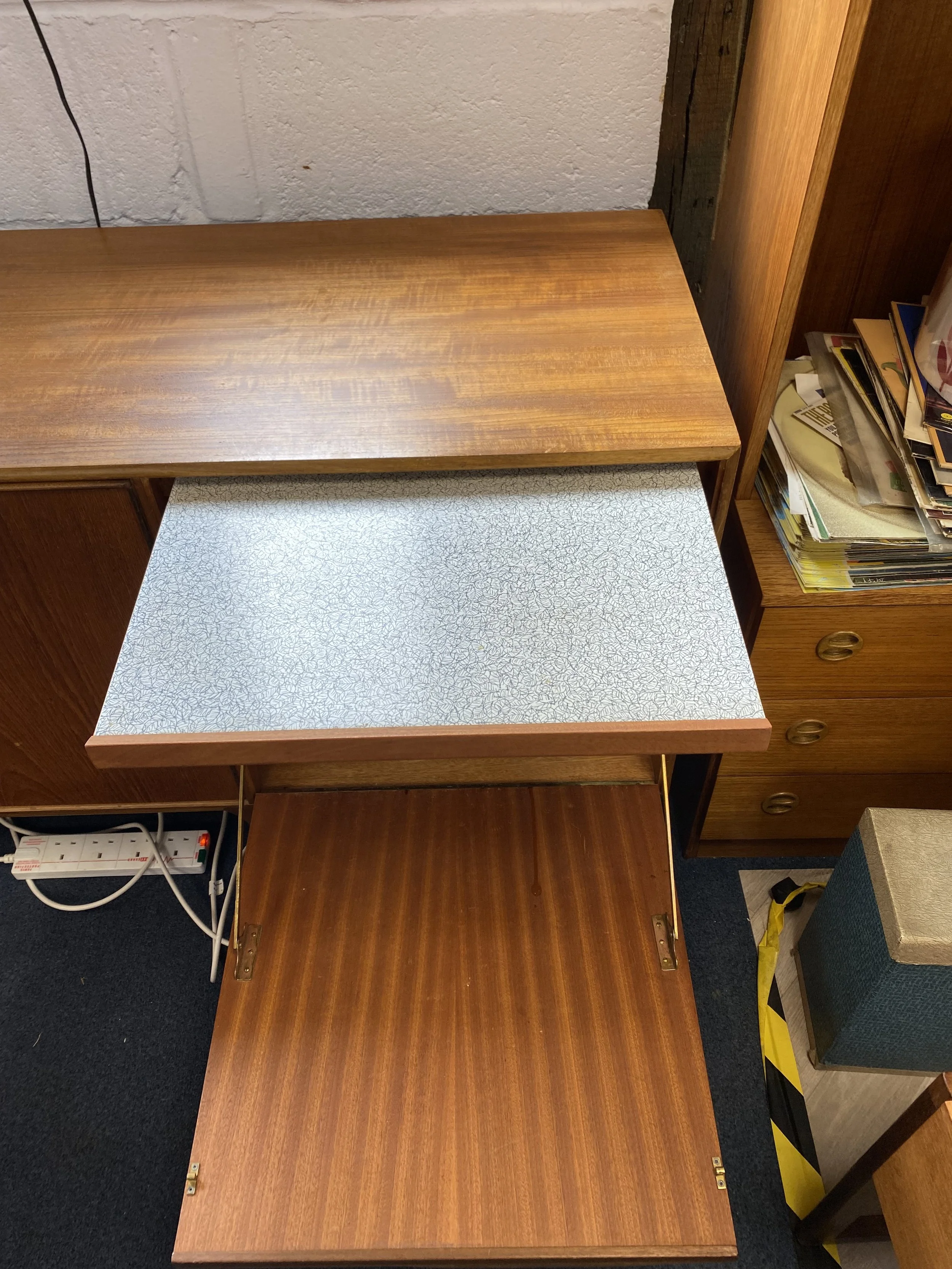 Vintage 1960s Danish style mid century teak sideboard by McIntosh.