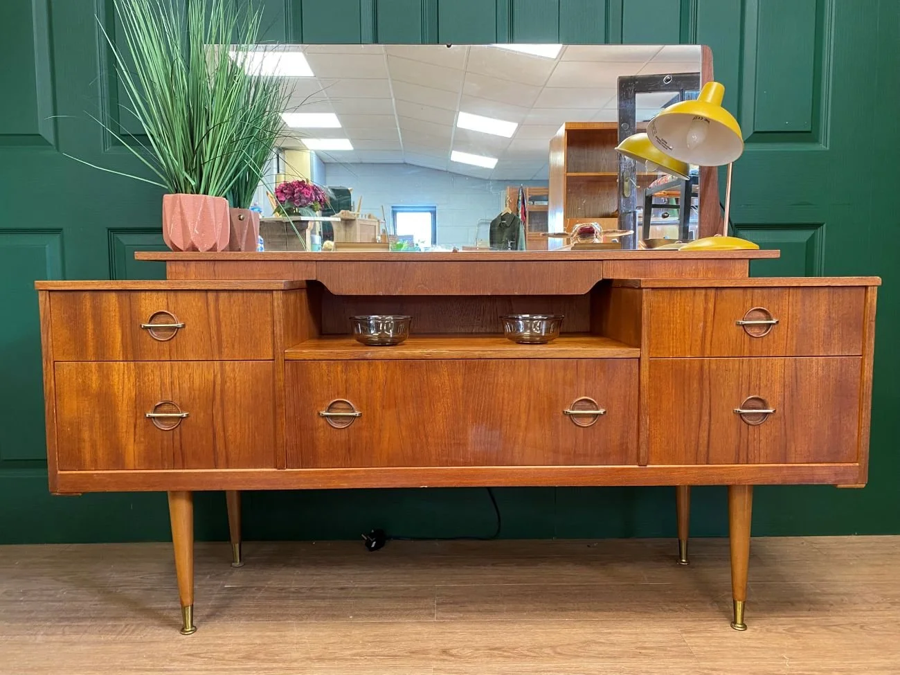Mid century 1960s Austinsuite teak dressing table