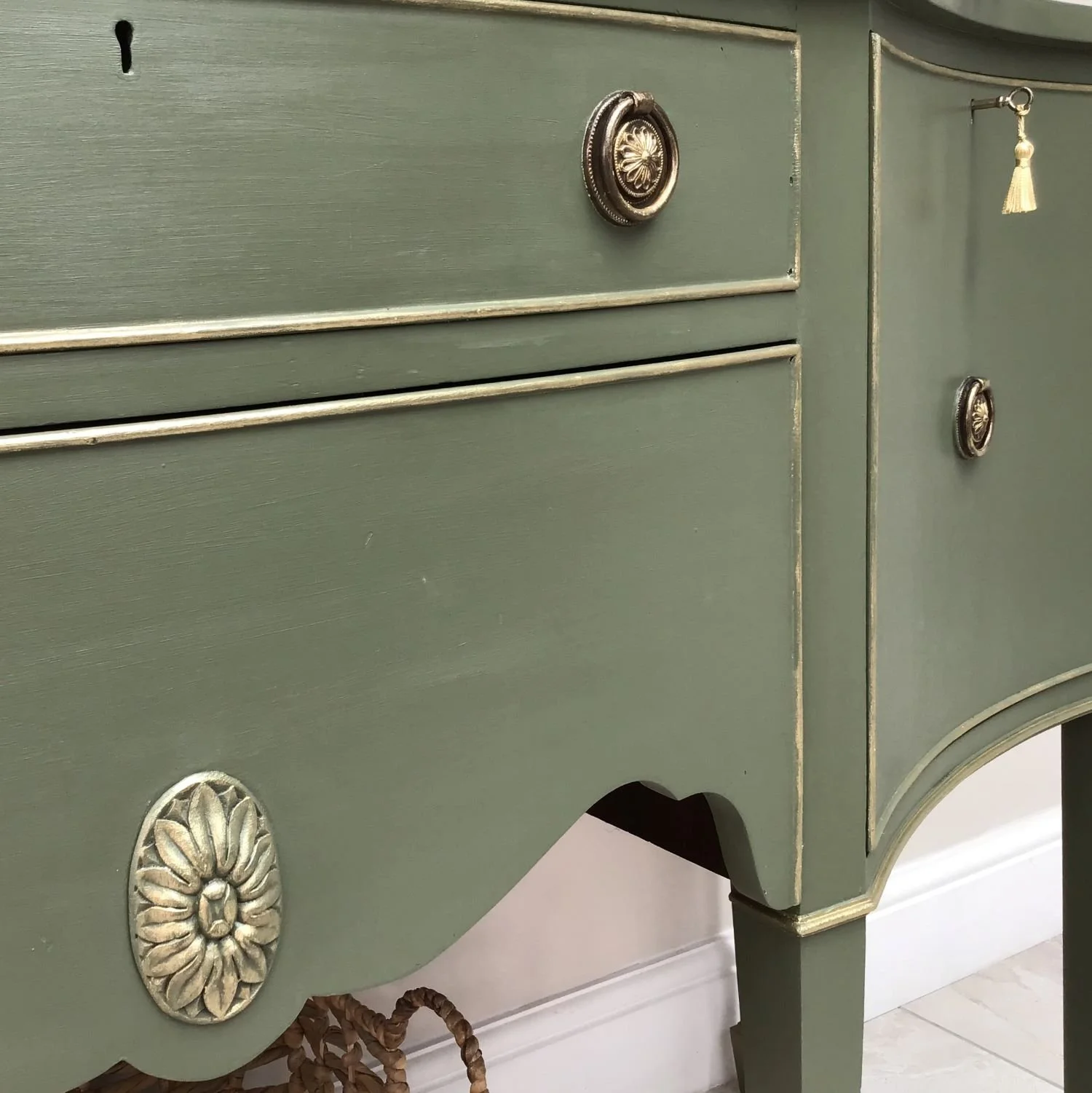 French style vintage sideboard