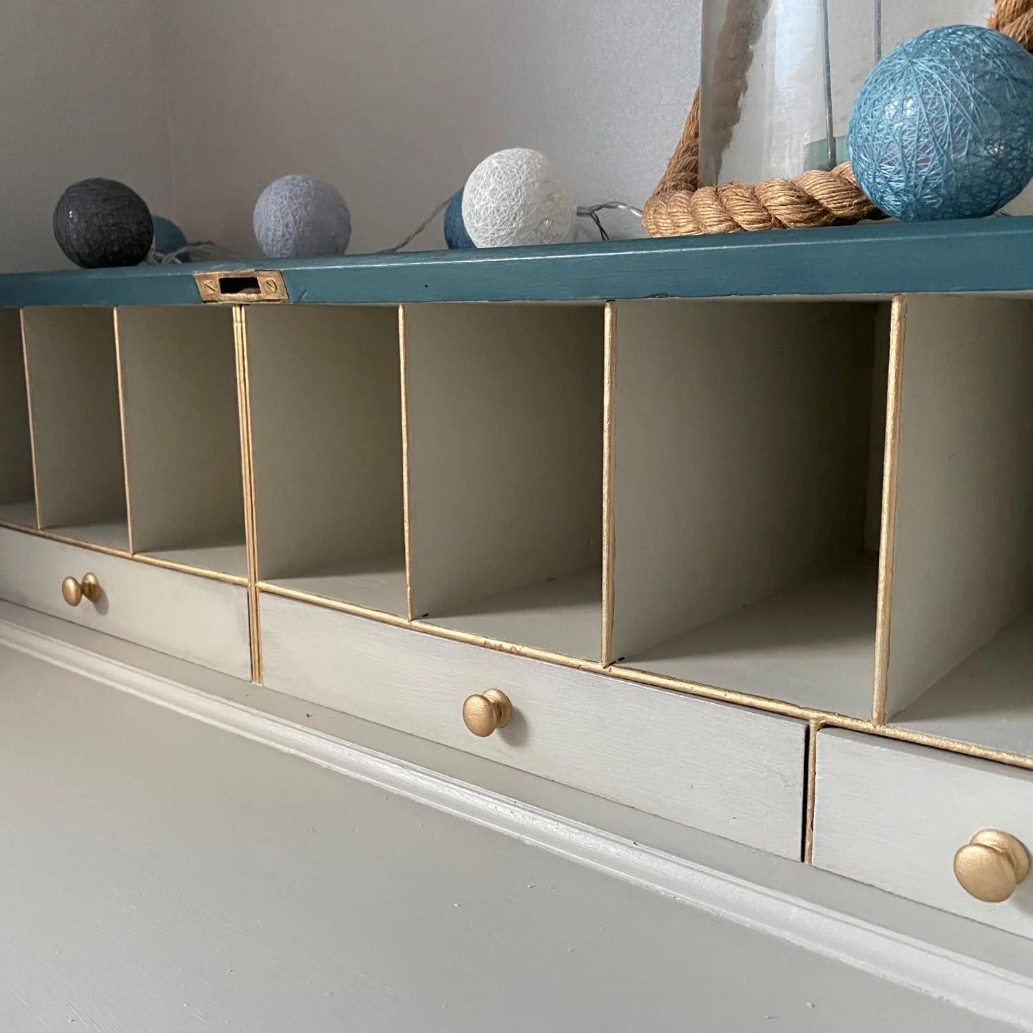 Antique mahogany bureau