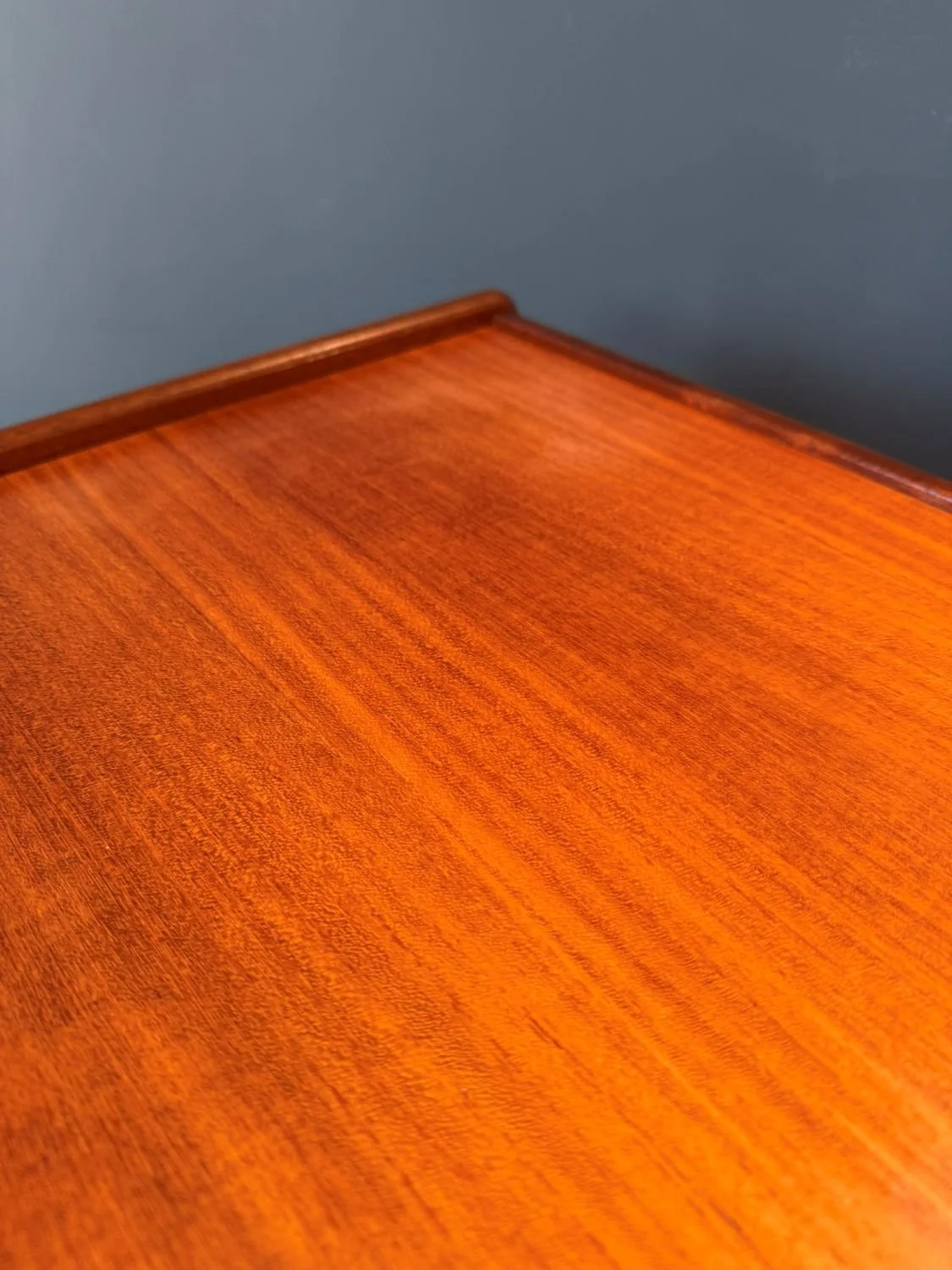 Mid century 1960s teak nest of three coffee side tables by Avalon