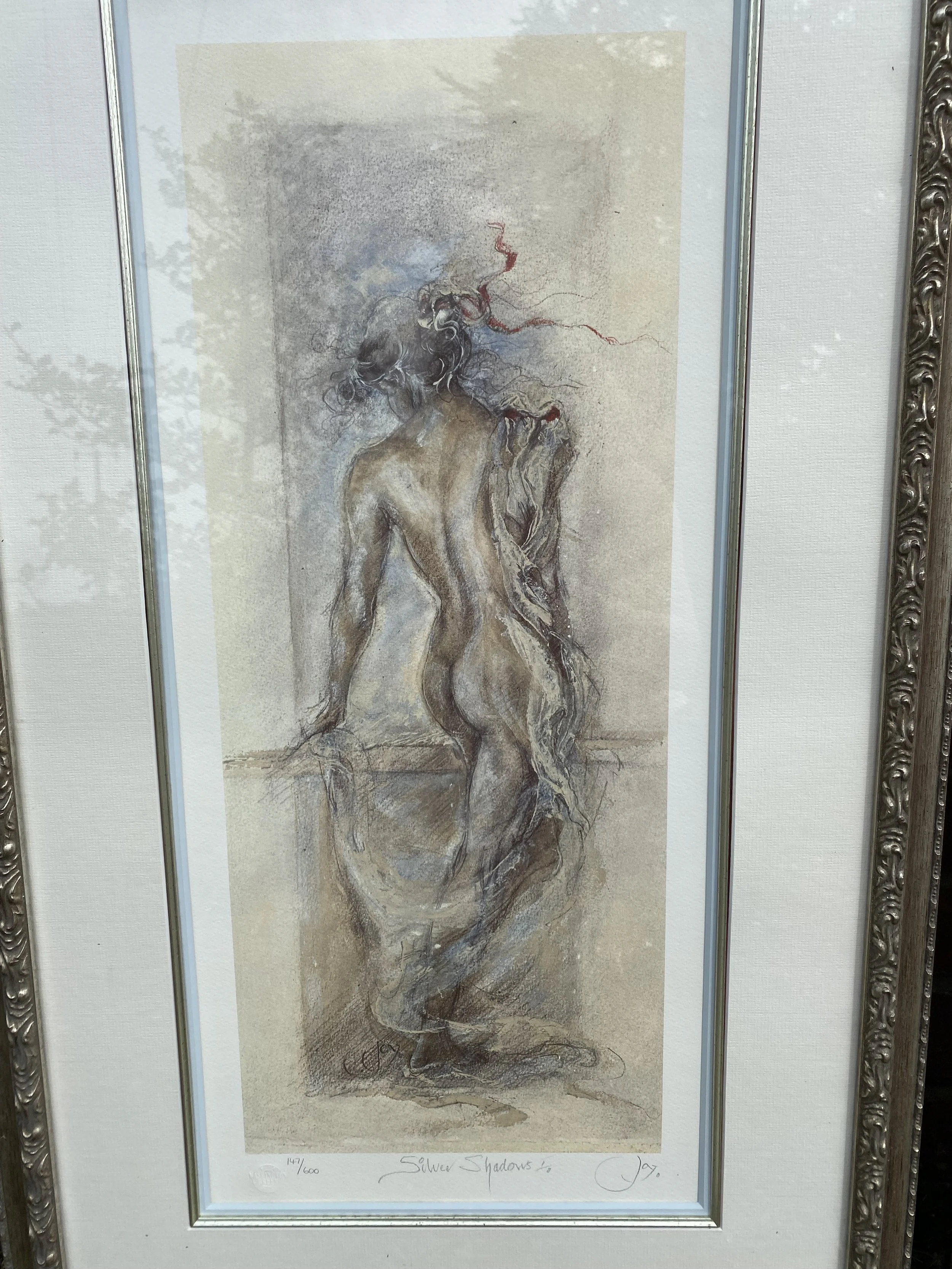 Pair of Joy Kirton-Smith Signed Limited Edition Prints Silver Shadow 1 & 2