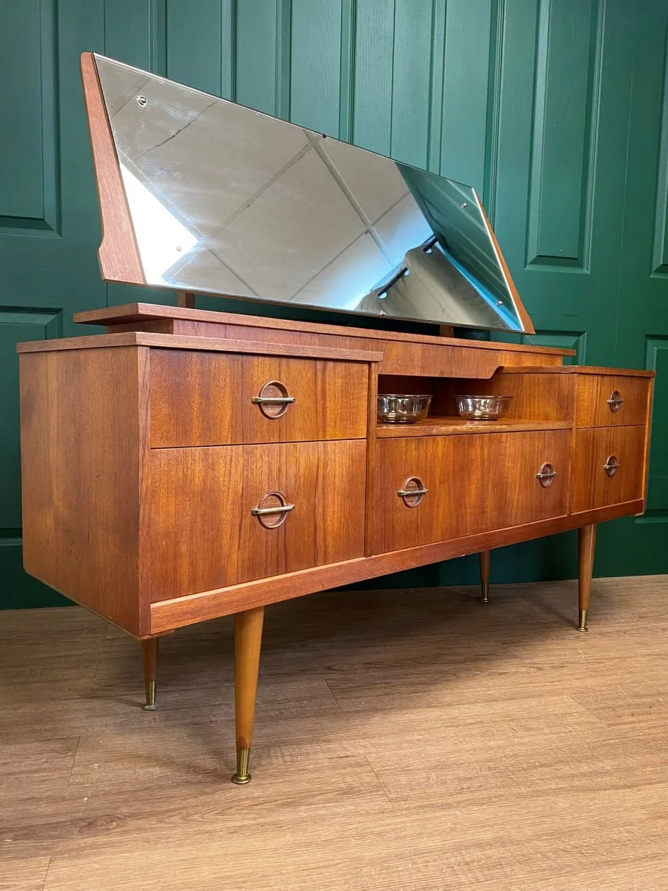 Mid century 1960s Austinsuite teak dressing table
