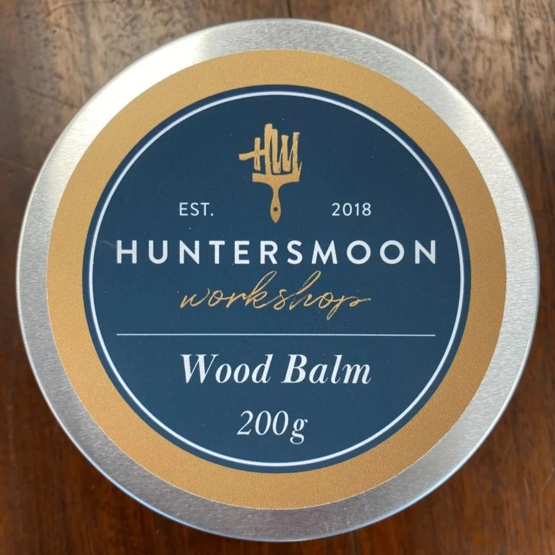 Hunters Moon Wood Balm Natural Furniture Wax 200g