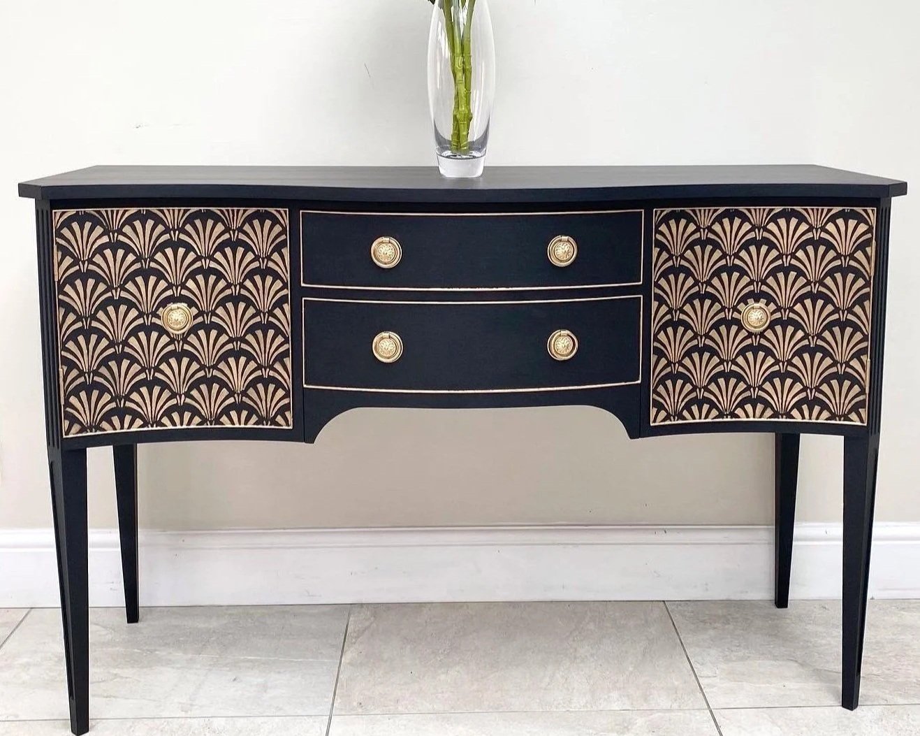 restyled refurbished upcycled vintage sideboard