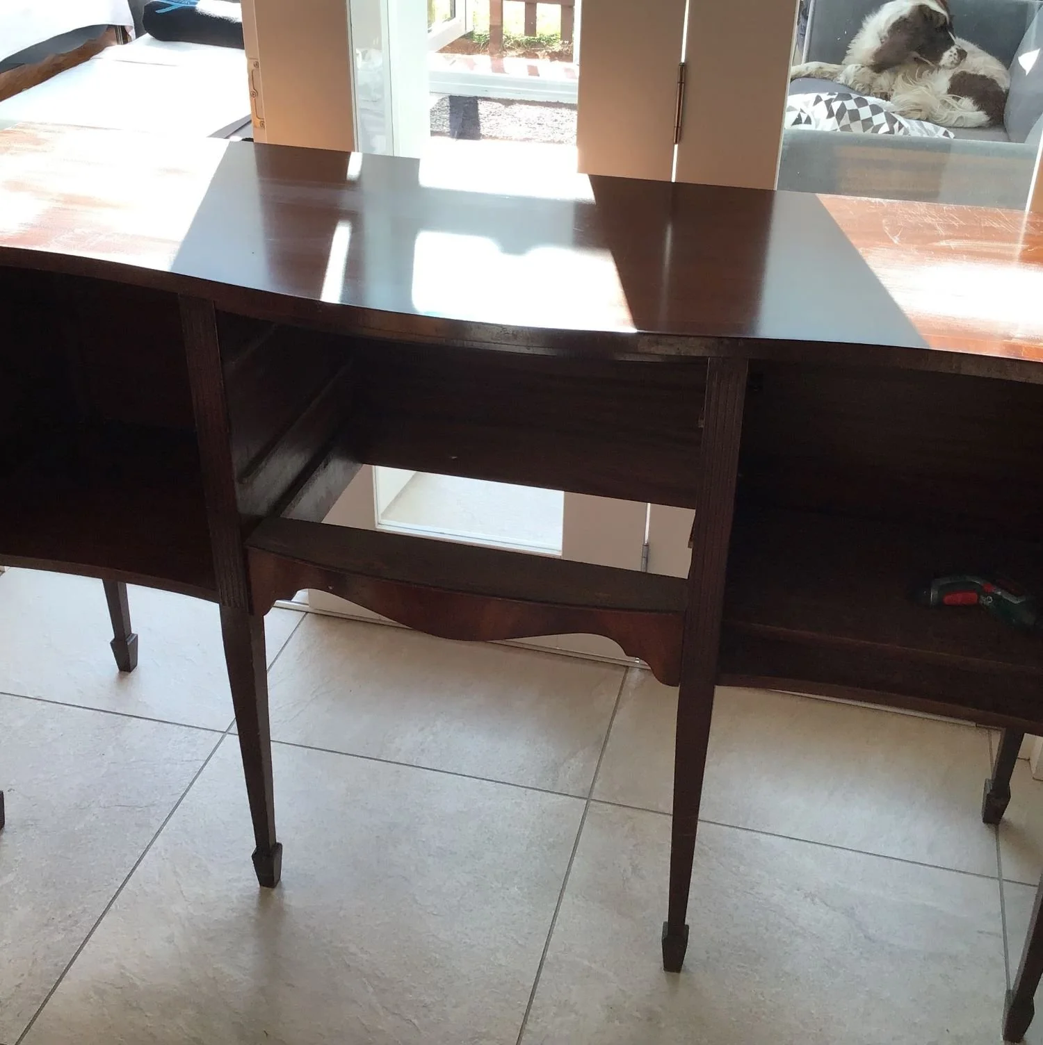 upcycled French style sideboard