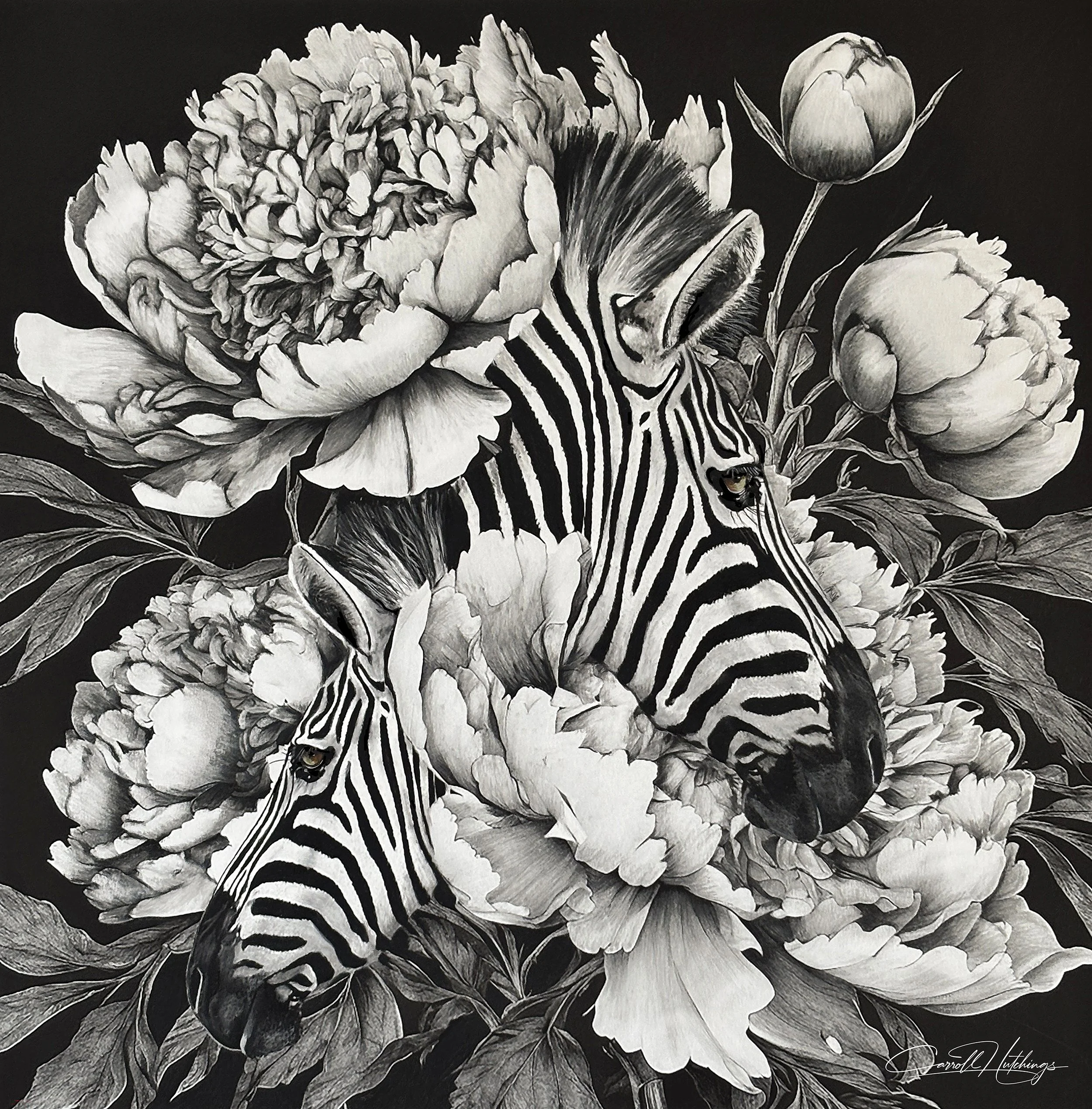 Endangered Inks A Fusion of Zebras in Bloom.jpg