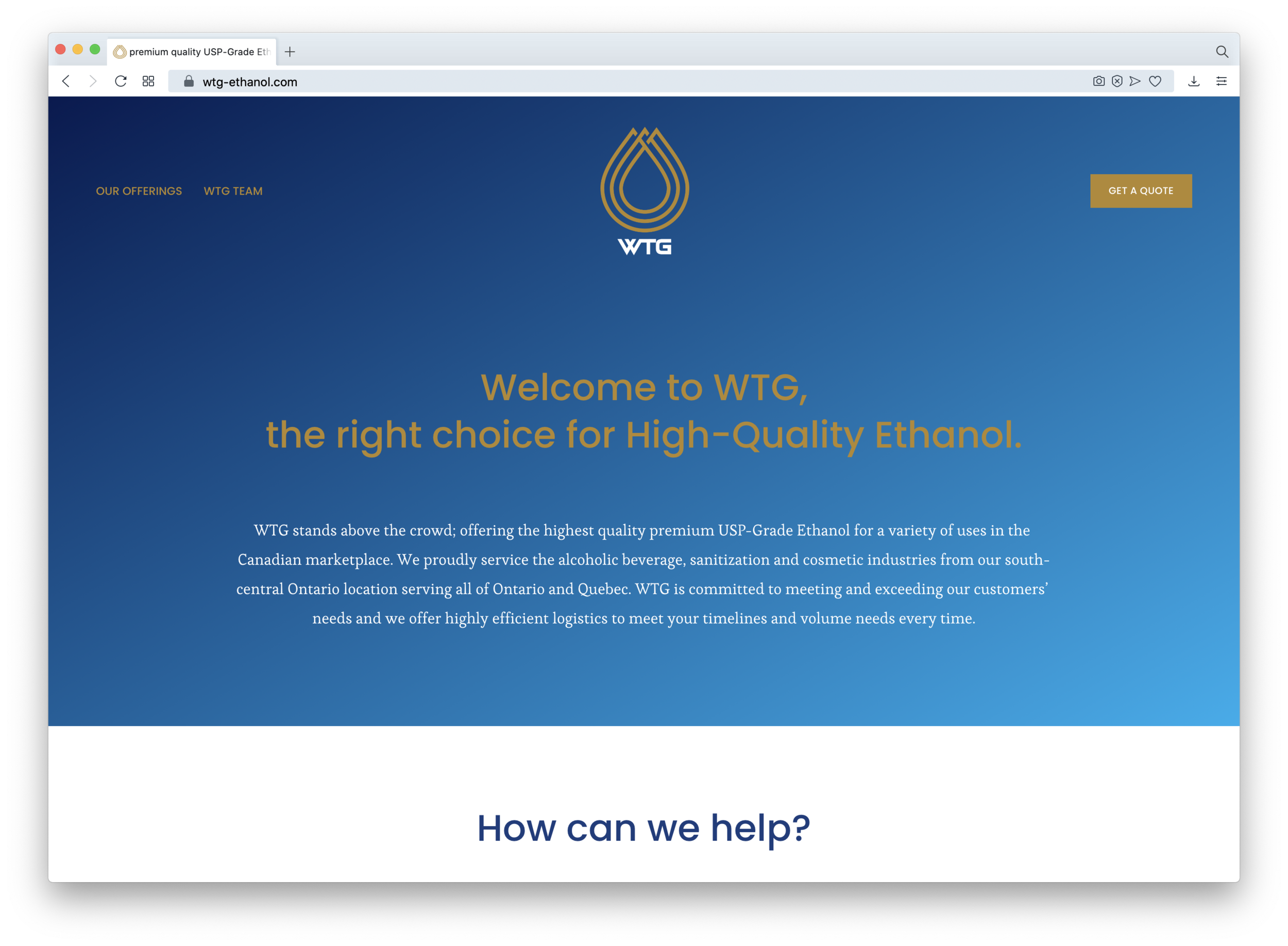 wtg-ethanol.com