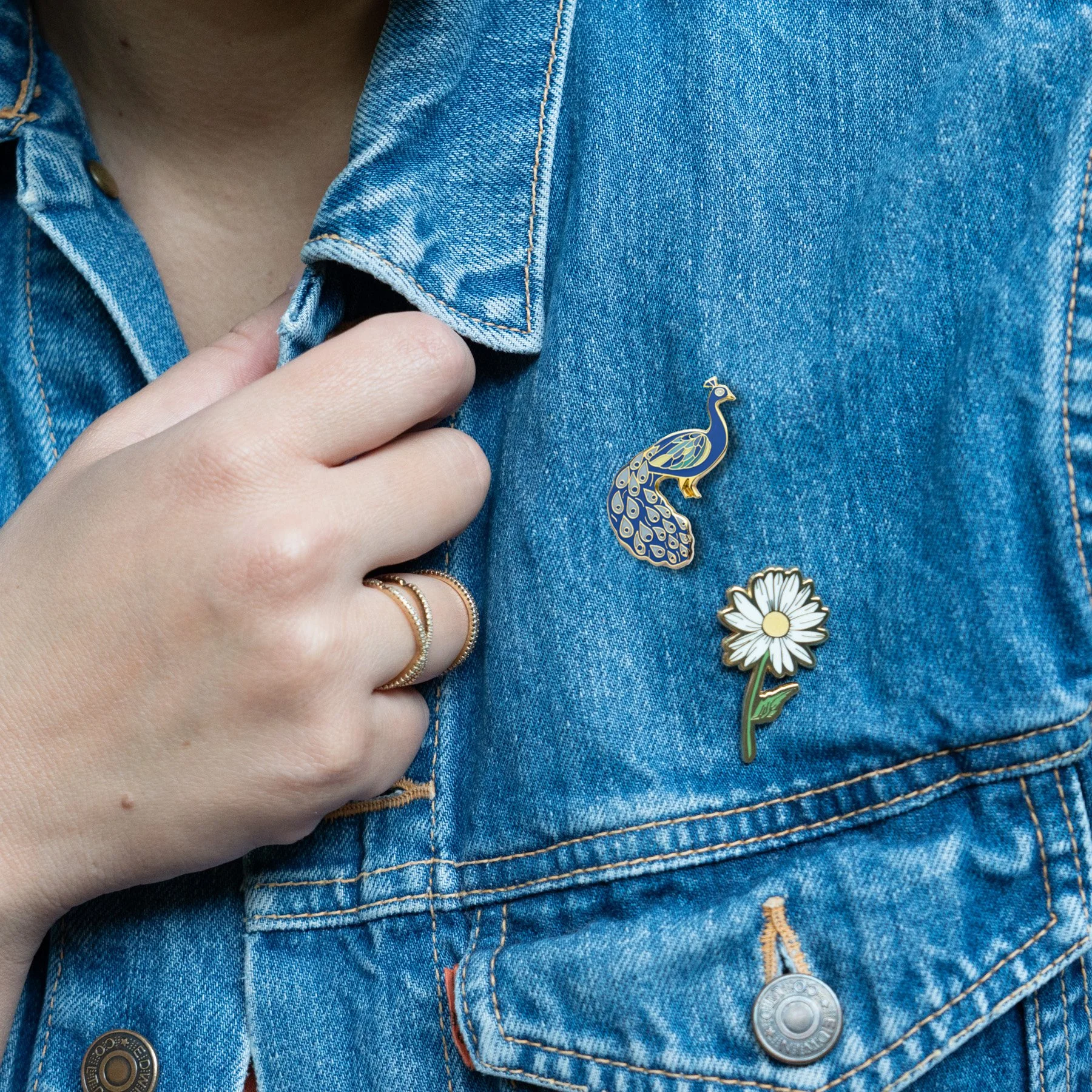 PEACOCK BIRD PIN_LIFESTYLE MODEL copy.jpg