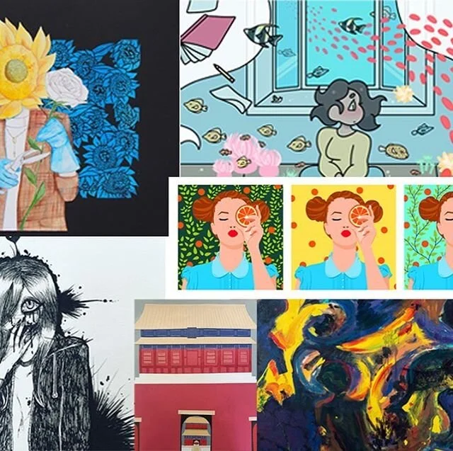 Please join me in celebrating the work of my drawing and painting students with the open of 3 virtual art shows today on at www.tamclocktowergallery.org Journeys End - Life Beginning Finding a Voice and Prompted