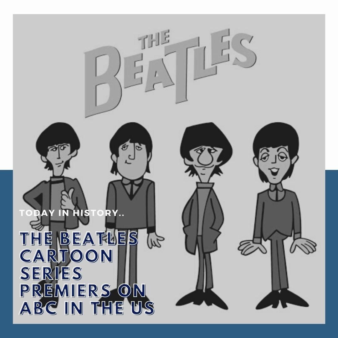 On September 25th, 1965, The Beatles cartoon show premiers on ABC in the US, the first episode being titled &quot;I Want To Hold Your Hand&quot; and showed the group meeting a lovesick octopus in the ocean🦑🎶

#musichistory #music #thebeatles