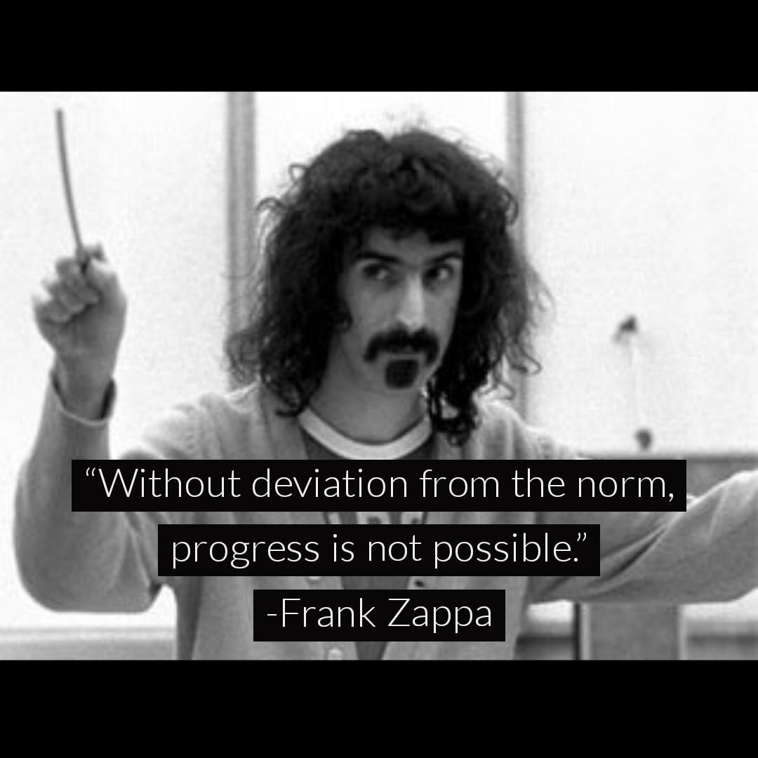 From the days of Frank Zappa to today with Lady Gaga, there are always musicians looking to break the mold. Who's your favorite &quot;unconventional&quot; artist? #music #ryanacemusic #frankzappa