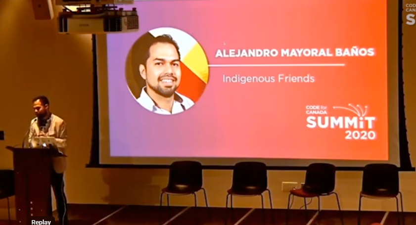 2020 Code for Canada Summit Panel: Alejandro Mayoral Baños (Toronto)