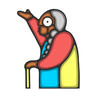 Picture of Indigital Indigenous Elder and self expression and connecting through art