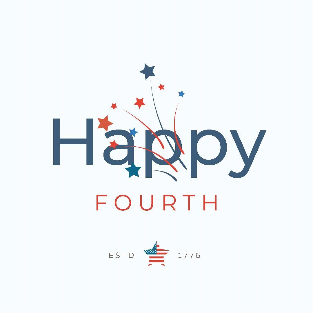 Happy 4th of July to everyone celebrating today! Be safe and be kind. #july4th