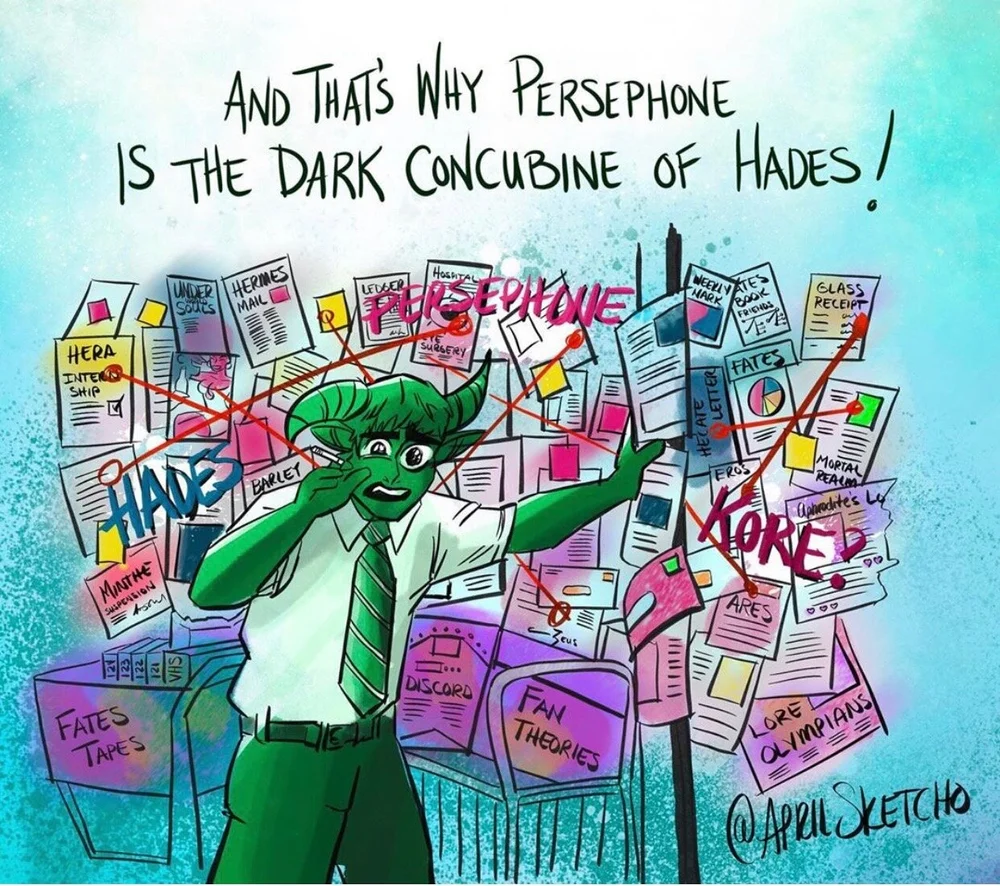 Pomegranet Lore Olympians