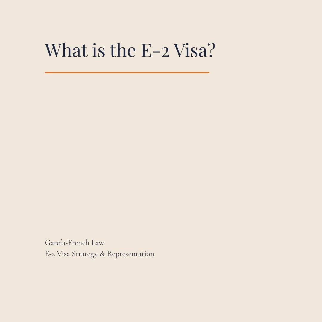The E-2 visa allows entrepreneurs from treaty countries to invest in and operate businesses in the United States.

Understanding the basic structure of the visa is the first step for investors exploring this path.

Save this post if you are learning 