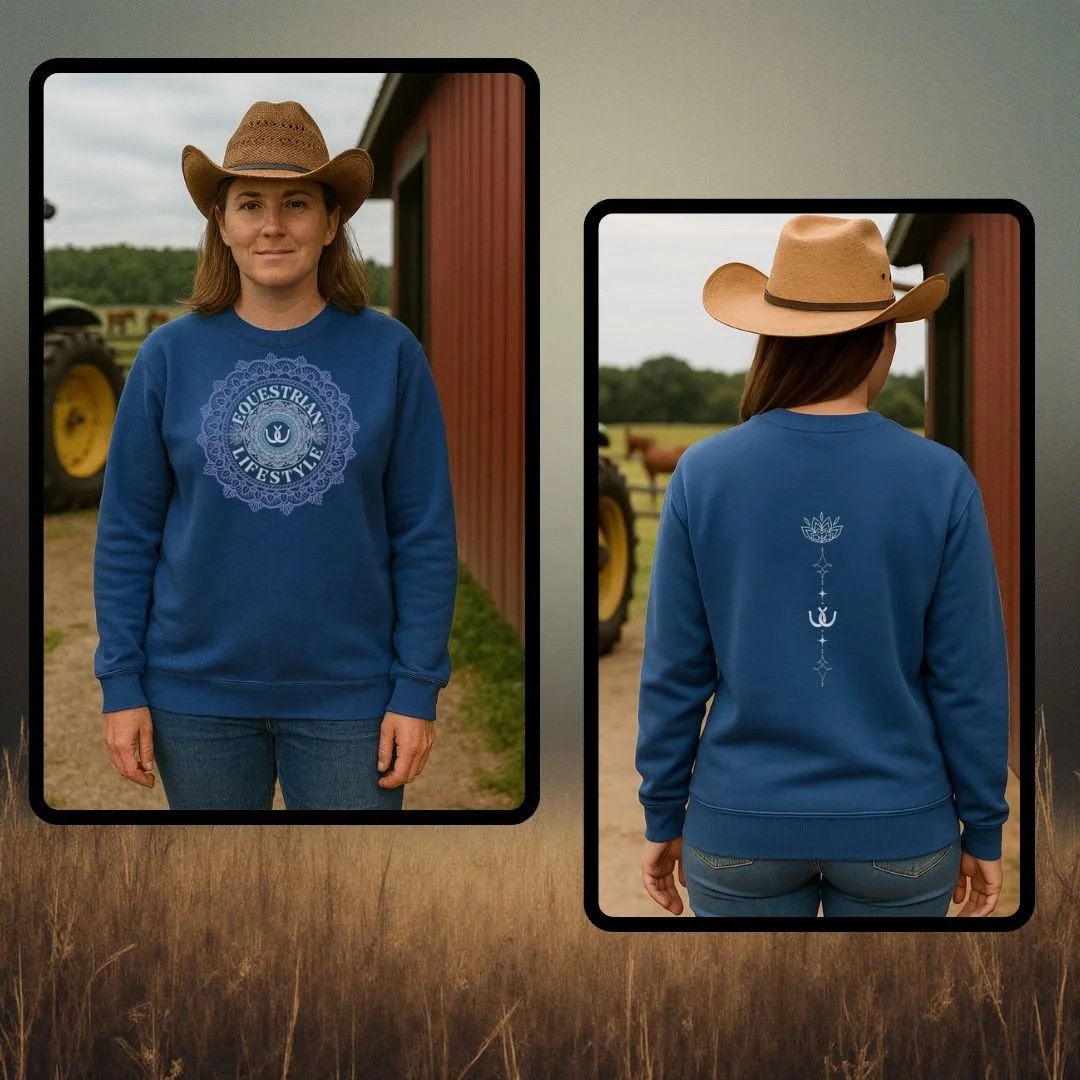 Equestrian Karma Sweatshirt - Equestrian Lifestyle Clothing