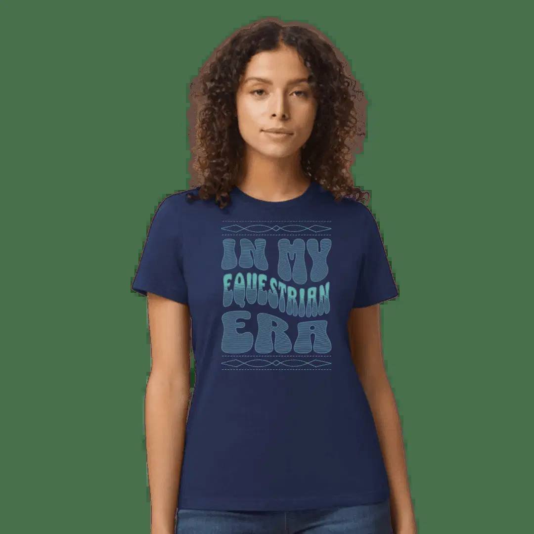 In My Equestrian Era T-Shirt – Soft Horse Lover Tee - Equestrian Lifestyle Clothing