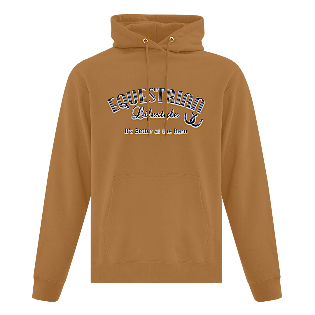 Equestrian Hoodie in Saddle - Equestrian Lifestyle Clothing