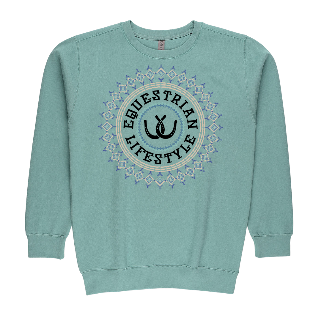 Aztec Vibes Equestrian Lifestyle Sweatshirt - Equestrian Lifestyle Clothing