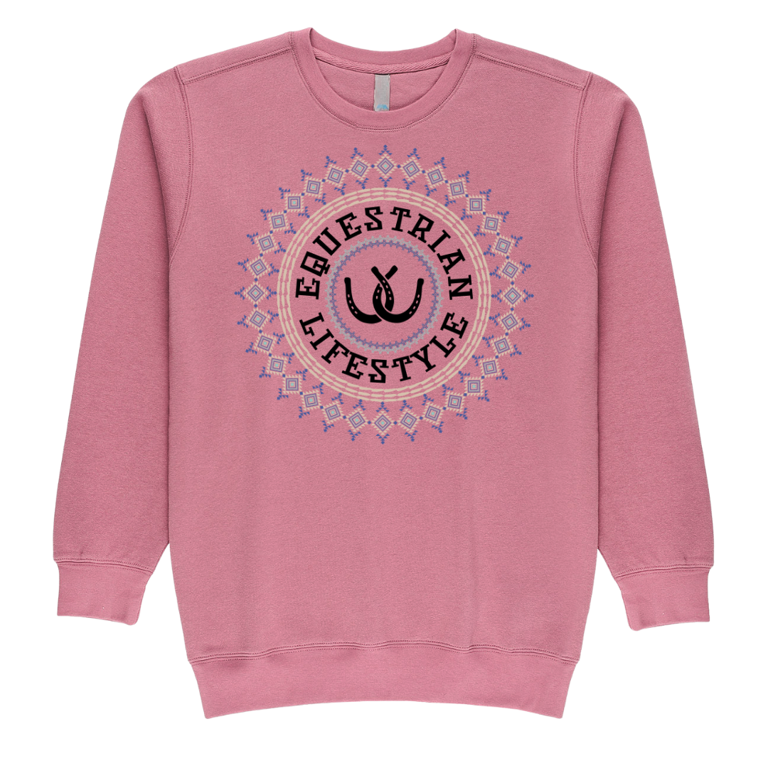 Aztec Vibes Equestrian Lifestyle Sweatshirt - Equestrian Lifestyle Clothing