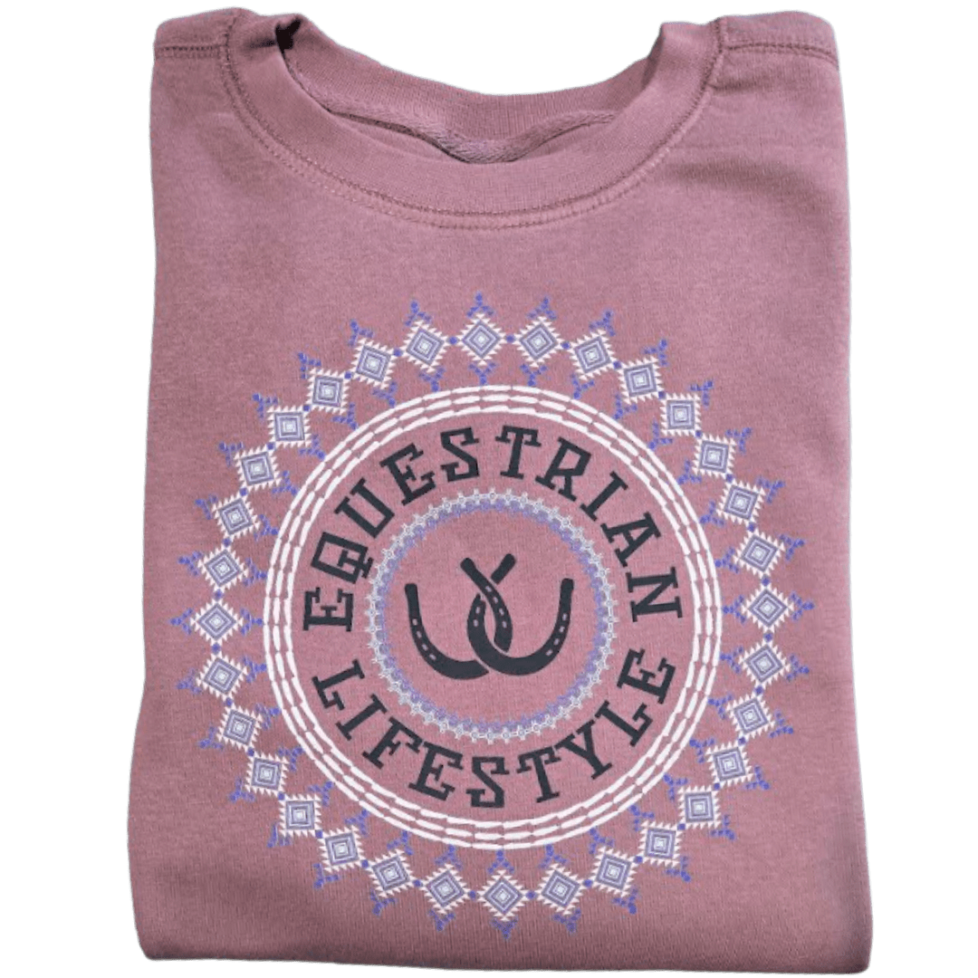 Aztec Vibes Equestrian Lifestyle Sweatshirt - Equestrian Lifestyle Clothing