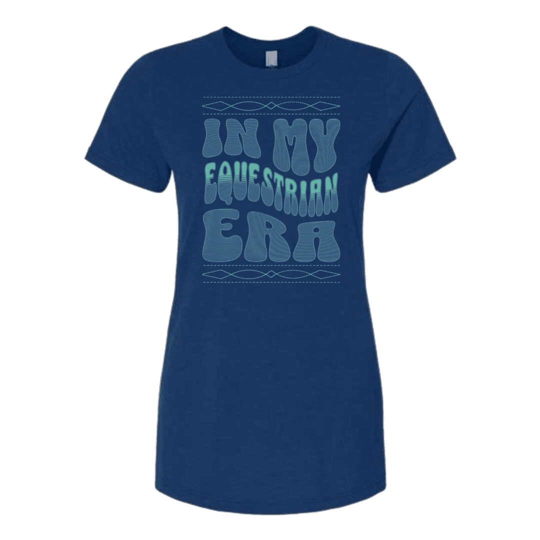 In My Equestrian Era T-Shirt – Soft Horse Lover Tee - Equestrian Lifestyle Clothing