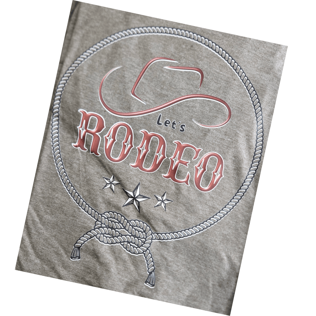 Let\'s Rodeo Tee - Equestrian Lifestyle Clothing