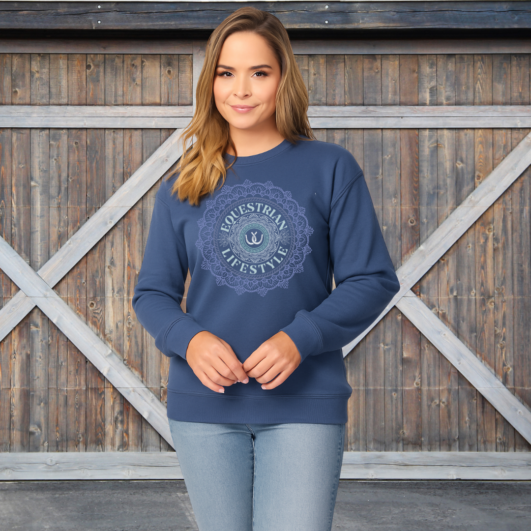 Karma Equestrian Lifestyle Sweatshirt - Equestrian Lifestyle Clothing