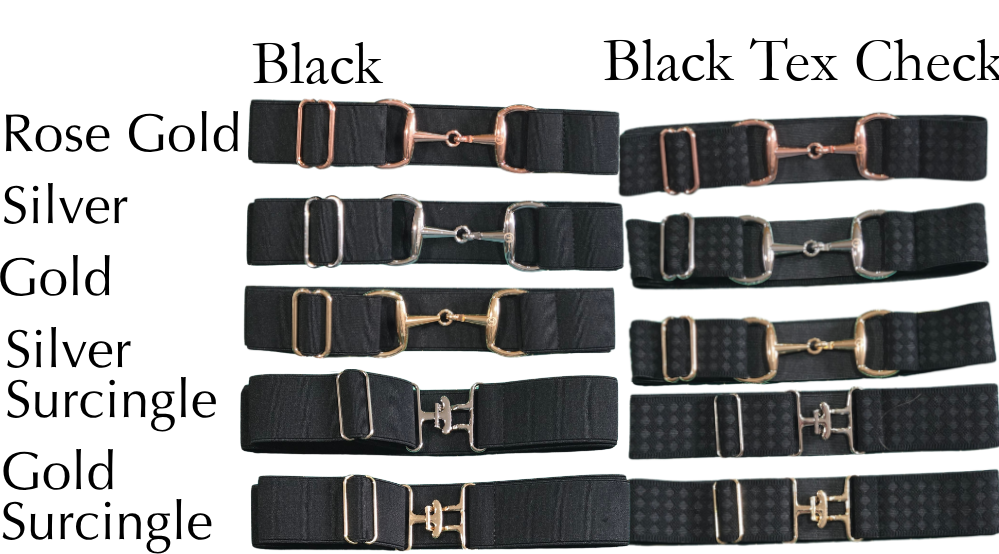 new black equestrian lifestyle belts