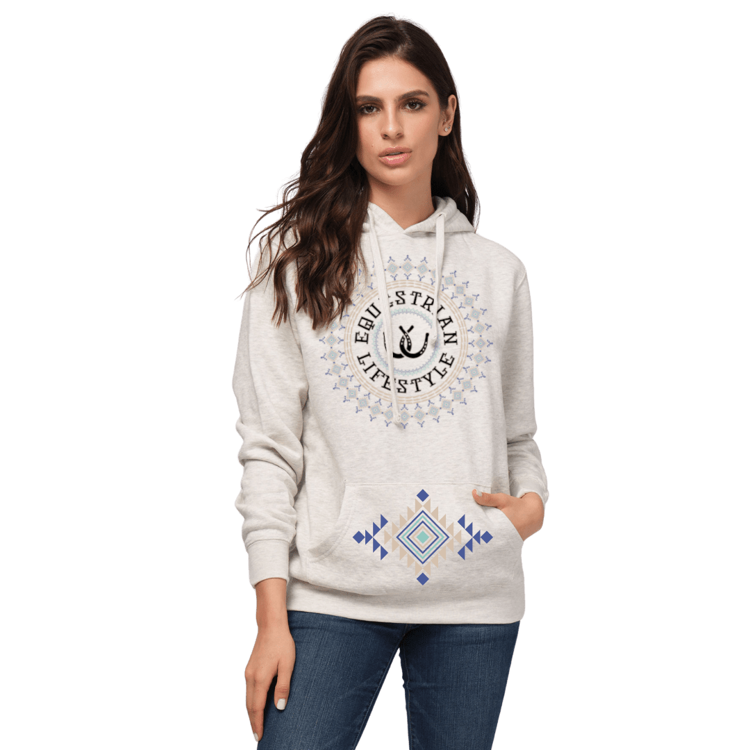 Aztec Vibes Hoodie by Equestrian Lifestyle - Statement-Making Style - Equestrian Lifestyle Clothing